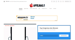 Desktop Screenshot of apfelmag.com